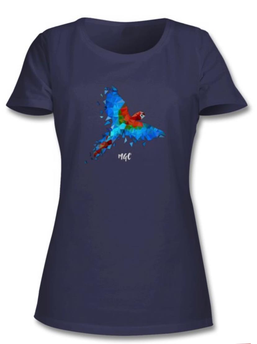 Womens Fitted Parrot T-Shirt