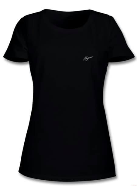 Womens Fitted T-Shirt With Small Magiic Logo